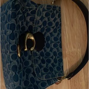 Soft Tabby Coach denim bag